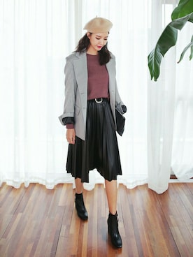 「coordinate」｜ディーホリックさん（レディース・169cm）の秋コーディネート