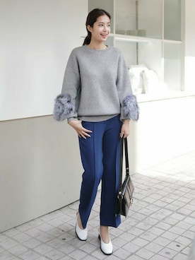 「DHOLIC（ディーホリック）の新作10％ＯＦＦ（その他）」を使った、ディーホリックさん（レディース・169cm）の秋コーディネート