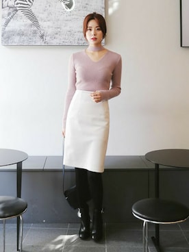 ディーホリックさん(レディース・165cm)の冬コーディネート