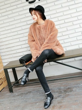 ディーホリックさん（レディース・166cm）の冬コーディネート