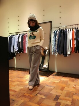 「#オトナカジュアル」｜「アイテム（帽子）」を使った、happachinさん（レディース・164cm）の秋コーディネート