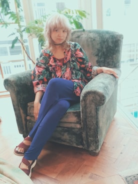 「Sister（シスター）のアイテム」を使った、金子 渚さん（レディース・165cm）の夏コーディネート