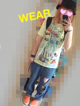 YUUUU♡*さん(レディース・167cm)の夏コーディネート