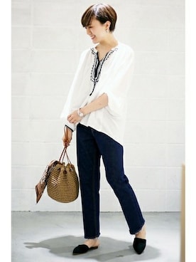 mikuさん（レディース・159cm）の夏コーディネート