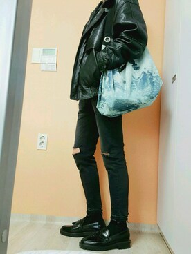 「daily look」｜「アイテム（その他アウター）」を使った、🕇🕇さん（メンズ・178cm）の秋コーディネート