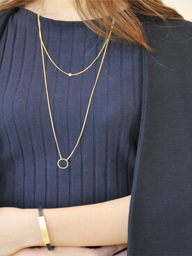 「Phoebe（フィービィー）のアイテム」を使った、JEWEL ADDICT STAFFさん（レディース・165cm）の春コーディネート