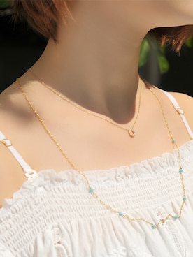 「Phoebe（フィービィー）のアイテム」を使った、JEWEL ADDICT STAFFさん（レディース・165cm）の春コーディネート