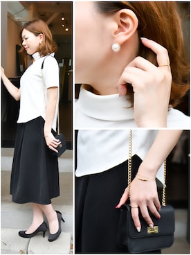 「Phoebe（フィービィー）のアイテム」を使った、JEWEL ADDICT STAFFさん（レディース・165cm）の夏コーディネート