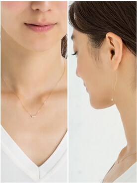 「JUPITER（ジュピター）のアイテム」を使った、JEWEL ADDICT STAFFさん（レディース・165cm）の夏コーディネート