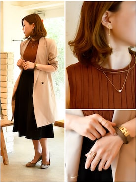 JEWEL ADDICT STAFFさん(レディース・165cm)の秋コーディネート