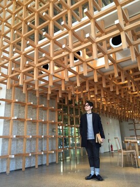 「バレンタインデートスタイル」｜TO.TOMIさん（メンズ・162cm）の冬コーディネート