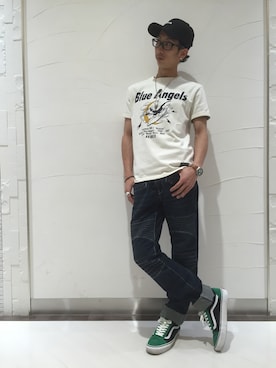 Daiki habaさん（メンズ・165cm）の春コーディネート