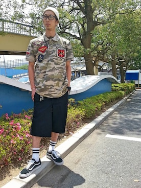 Daiki habaさん(メンズ・165cm)の夏コーディネート