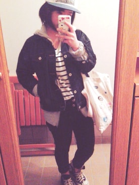 erikaさん（レディース・152cm）の春コーディネート