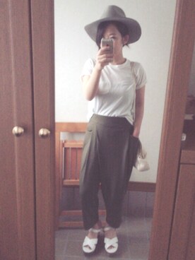 erikaさん（レディース・152cm）の夏コーディネート