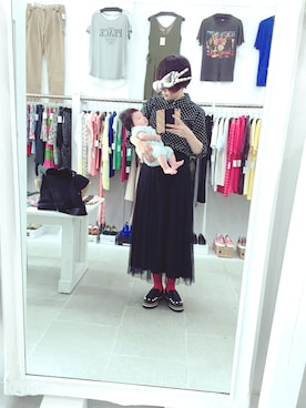 「JUCO.」｜むーさん（レディース・164cm）の夏コーディネート