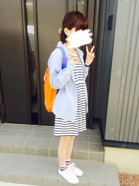 「#マリン」｜namiさん（レディース・148cm）の春コーディネート