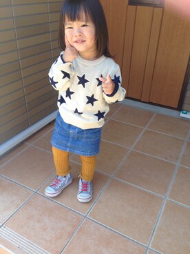 スカートを使った 2歳 女の子 の人気ファッションコーディネート Wear