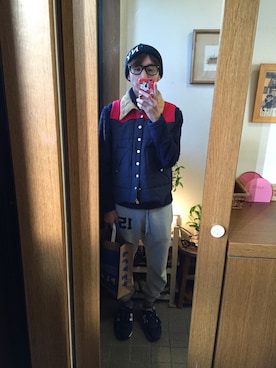 「Handmade（ハンドメイド）のアイテム（その他）」を使った、taiyo-smileさん（メンズ・165cm）の春コーディネート