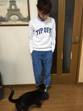 「recs（レックス）のアイテム」を使った、taiyo-smileさん（メンズ・165cm）の春コーディネート
