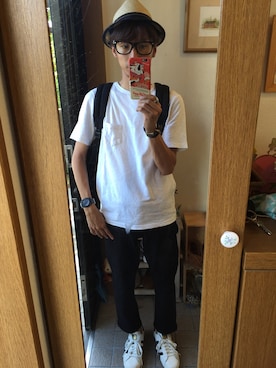 「NOL（ノル）のアイテム」を使った、taiyo-smileさん（メンズ・165cm）の夏コーディネート