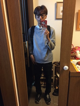 「SAINT JAMES（セントジェームス）のアイテム」を使った、taiyo-smileさん（メンズ・165cm）の秋コーディネート