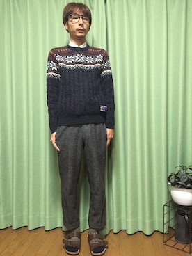 taiyo-smileさん（メンズ・165cm）の冬コーディネート