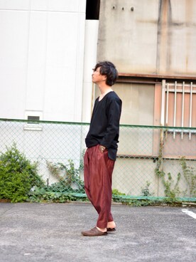 「theSakaki」｜砂場京介さん（メンズ・173cm）の春コーディネート