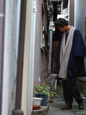 「アイテム（その他アウター）」を使った、砂場京介さん（メンズ・173cm・20代）の秋コーディネート