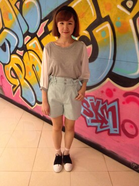 Liさん(レディース・156cm)の夏コーディネート