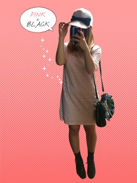 「アイテム（ローファー、オレンジ系）」を使った、おふとんだいすきさん（レディース・150cm）の夏コーディネート