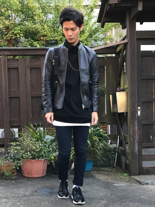shunta|STUDIOUSのライダースジャケットを使ったコーディネート - WEAR shunta|STUDIOUSのライダースジャケットを使ったコーディネート - WEAR