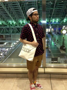 maeyamaさん（メンズ・170cm）の夏コーディネート