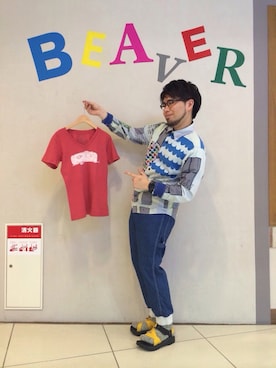「ボヘミアンズ」｜「アイテム（サンダル）」を使った、maeyamaさん（メンズ・170cm）の春コーディネート