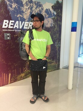 maeyamaさん（メンズ・170cm）の夏コーディネート