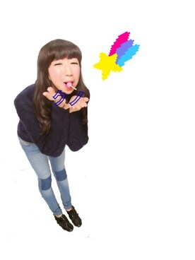 クノナナエさん（レディース・174cm）の冬コーディネート