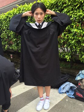 「school」｜「アイテム（その他シューズ）」を使った、yuwenpengさん（レディース・156cm）の春コーディネート