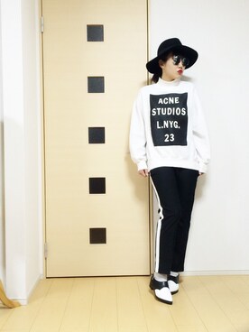 「スエット」｜norisandesukaさん（レディース・166cm）の冬コーディネート