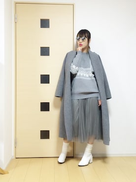 「AMERI」｜「アイテム（その他シューズ）」を使った、norisandesukaさん（レディース・166cm）の冬コーディネート