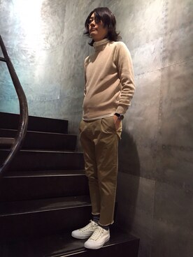 「アダムエロペ」｜kumagaiさん（メンズ・178cm）の冬コーディネート