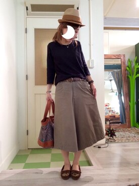 月子さん（レディース・152cm）の秋コーディネート