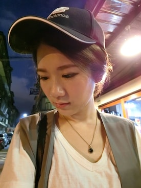 「MANGO（マンゴ）のアイテム（その他）」を使った、Chennie Chang🌺さん（レディース・158cm）の秋コーディネート