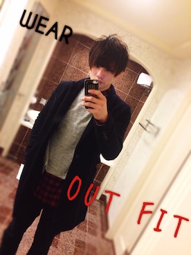 keisukeさん（メンズ・172cm）の冬コーディネート