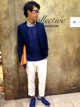 ヒロさん（メンズ・180cm）の春コーディネート