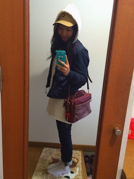 「北海道」｜「しまむら（シマムラ）のアイテム」を使った、下り坂♡さん（レディース・161cm）の春コーディネート