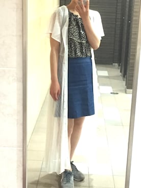 「Linetta（リネッタ）のアイテム」を使った、belleさん（レディース・157cm）の夏コーディネート