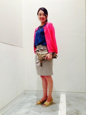 BANNAIさん（レディース・158cm）の春コーディネート