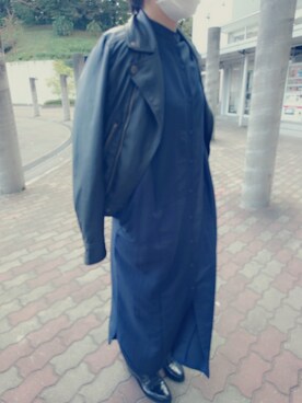 ゆふこさん（レディース・156cm）の秋コーディネート