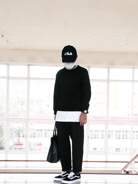 ▪️林庭▫️さん(メンズ・167cm)の秋コーディネート