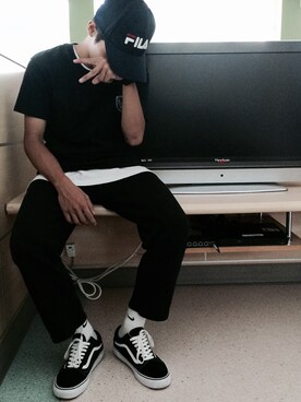 ▪️林庭▫️さん(メンズ・166cm)の秋コーディネート